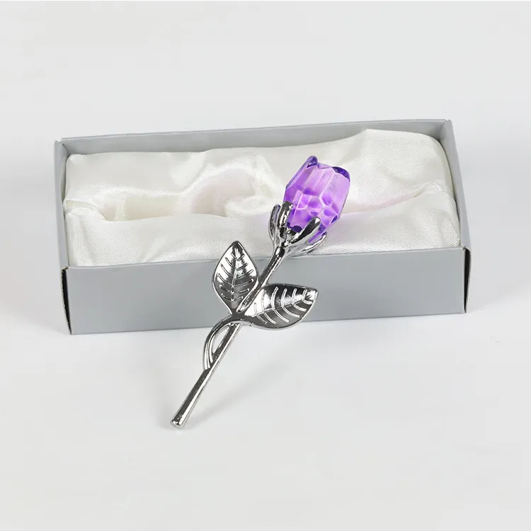 Crystal Metal Rose Valentine's Day